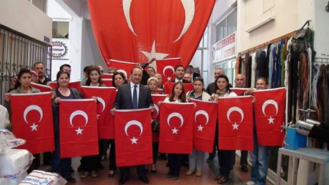 MHP İlçe Başkanı Sarı basın toplantısı düzenledi