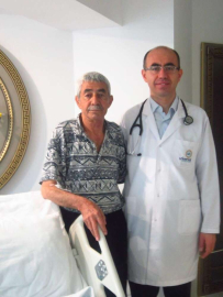 Universal hastanesinde yaşama döndü