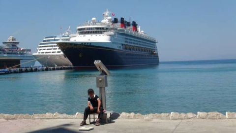 Disney çocukları Kuşadası'nı sevdi