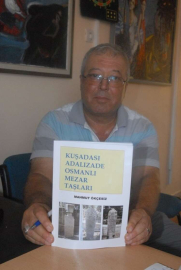 Mezar taşları kitap oldu