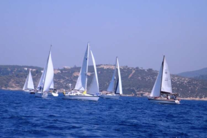 Kuşadası'nda yelkenli şöleni