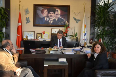 Yurt Müdüründen nezaket ziyareti
