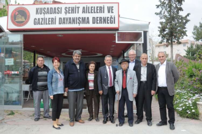 Kuşadası Şehit Aileleri ve Gazileri Derneği'ne hırsız girdi