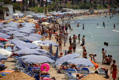 Kuşadası plajları temiz