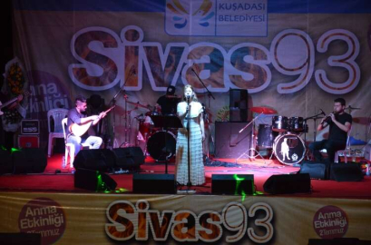Sivas katliamı 22'inci yılında Kuşadası'nda anıldı 