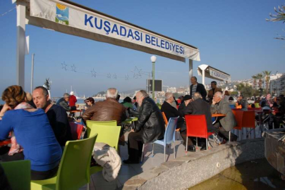 Ada'da yazdan kalma günler yaşanıyor