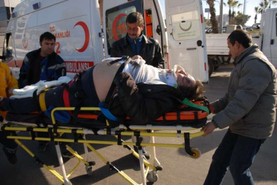 Sanayi kavşağında kaza