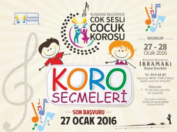 Kuşadası Belediyesi'nden çok sesli çocuk korosu