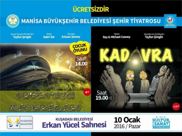 Manisa Şehir Tiyatrosu Kuşadası'nda