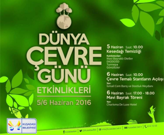 Kuşadası'nda Çevre Günü kutlamaları için hazırlıklar tamam