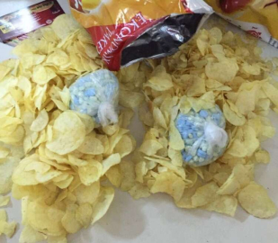 Cips paketinde uyuşturucu