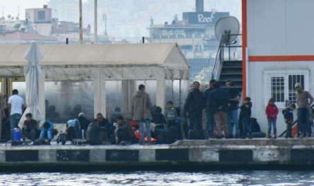 Kaçamadan yakalandılar