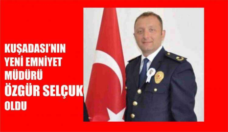 Kuşadası Emniyetinde nöbet değişimi