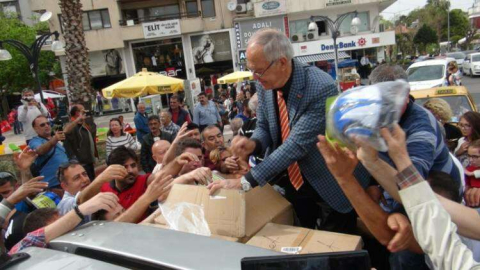 Bisiklet kaskı dağıtıldı