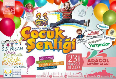Haydi çocuklar şenliğe!