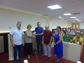 KUTO’dan Gürsel Tonbul'a plaket 