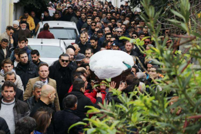 Genç kıza hazin tören
