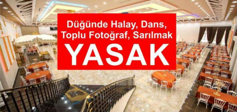 COVID-19 Düğün davetiyelerine giriyor