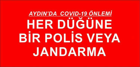 Her düğüne bir polis veya jandarma