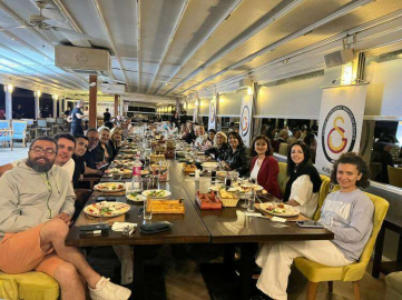 Akyaka’da Galatasaray Taraftarları rüzgarı esti