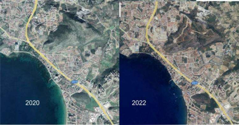 “Kuşadası betona teslim oldu. Plansız yapılaşma normalleştirildi.”