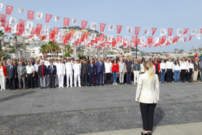 Kuşadası'nda 19 Mayıs coşkusu