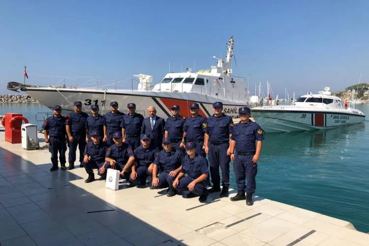 Kaymakamı Aksoy’dan Sahil Güvenlik Komutanlığına Ziyaret