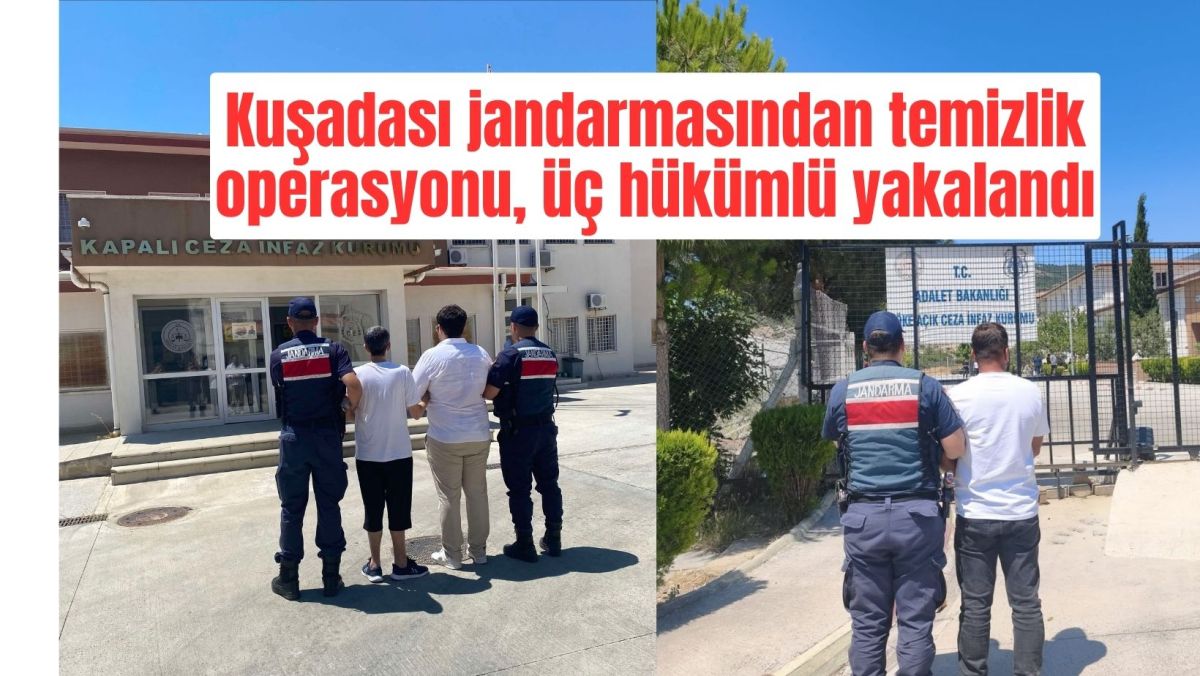Kuşadası jandarmasından temizlik operasyonu
